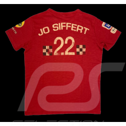 Jo Siffert T-shirt n°22 Ollon Villars 1962 Red - Men