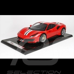 Ferrari 488 Pista 2018 Corsa Red 1/12 BBR Models BBR1213A1