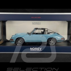 Porsche 911 S Targa 1973 Light Blue 1/18 Norev 187642