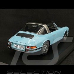 Porsche 911 S Targa 1973 Light Blue 1/18 Norev 187642