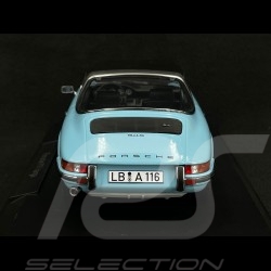 Porsche 911 S Targa 1973 Light Blue 1/18 Norev 187642