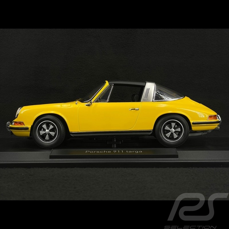 Porsche 911 E Targa 1969 Signal Yellow 1/18 Norev 187643