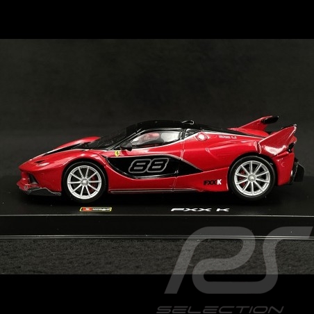 Ferrari FXX-K 2014 n°88 Rot / Schwarz 1/43 Bburago Signature 36906