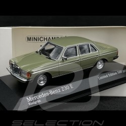 Mercedes-Benz 230E W123 Limousine 1982 Riedgrün 1/43 Minichamps 943032204