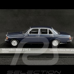 Mercedes-Benz 230E W123 Limousine 1982 Bleu Lapis 1/43 Minichamps 943032205