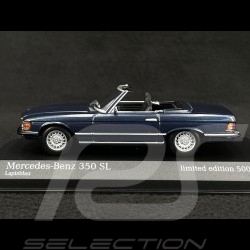 Mercedes-Benz 350 SL 1974 Bleu Lapis 1/43 Minichamps 943033434