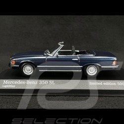 Mercedes-Benz 350 SL 1974 Lapis Blue 1/43 Minichamps 943033434