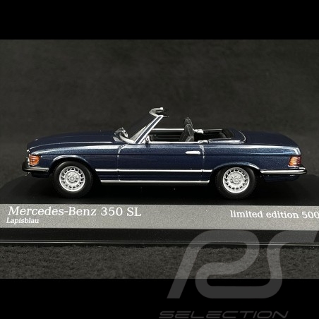 Mercedes-Benz 350 SL 1974 Lapisblau 1/43 Minichamps 943033434