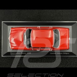 Mercedes-Benz 200/8 W115 1968 Rouge Signal 1/43 Minichamps 943034005