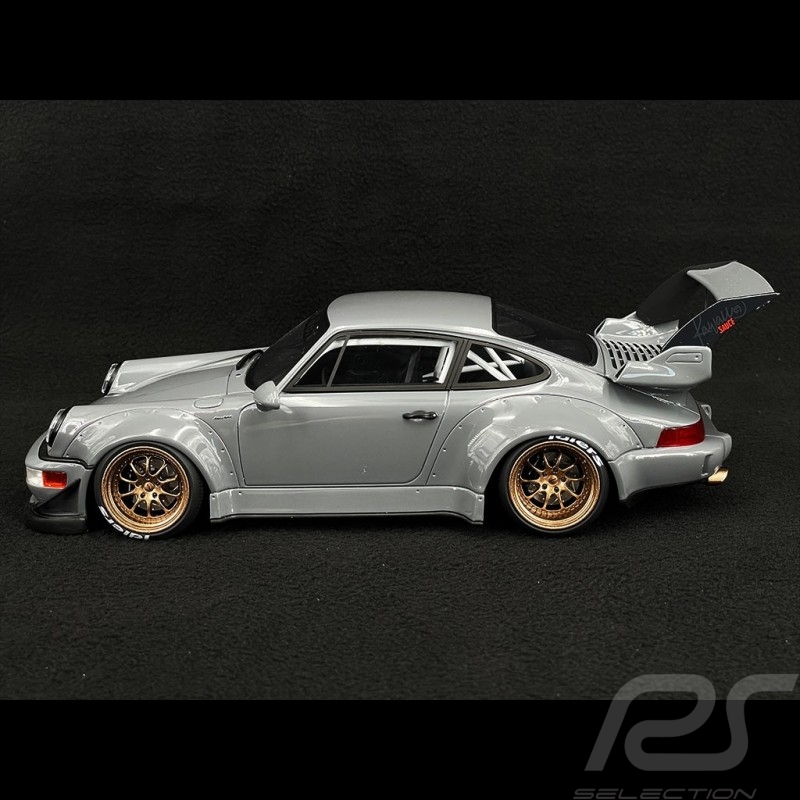 Porsche 911 RWB AKIBA Type 964 2018 Grau 1/18 GT Spirit GT840