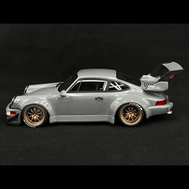 Porsche 911 RWB AKIBA Type 964 2018 Grey 1/18 GT Spirit GT840