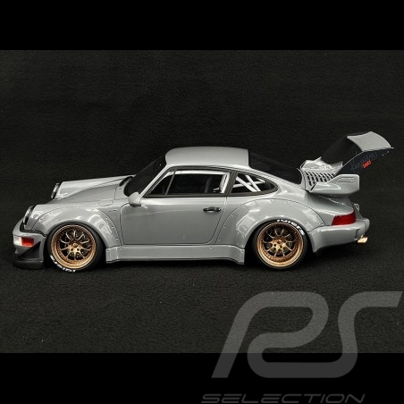 Porsche 911 RWB AKIBA Type 964 2018 Grey 1/18 GT Spirit GT840