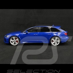 Audi RS6 Avant 2020 Nogaroblau 1/18 GT Spirit GT854
