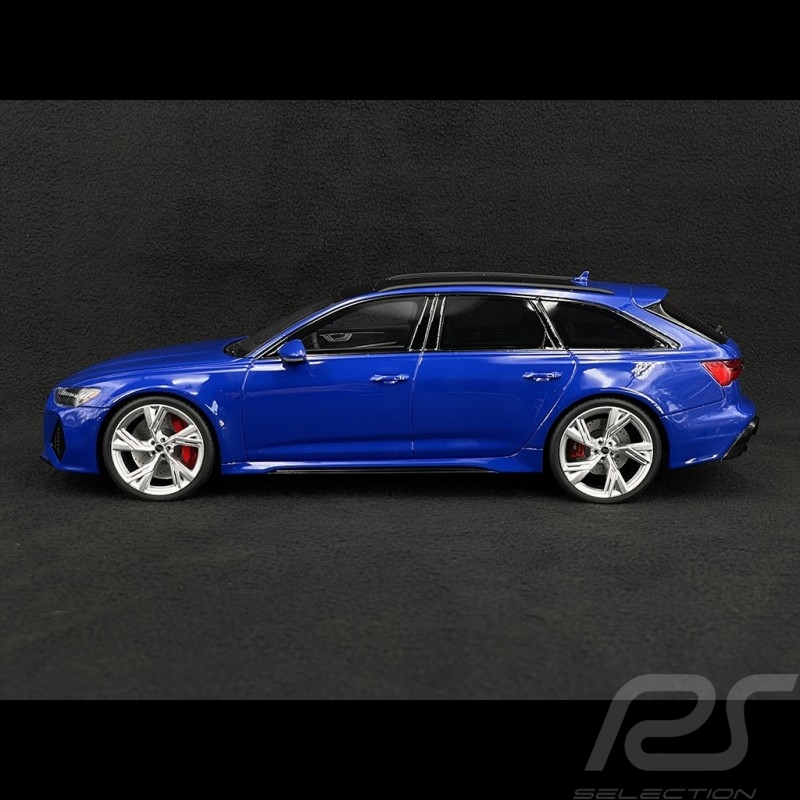 Audi RS6 Avant 2020 Bleu Nogaro 1/18 GT Spirit GT854