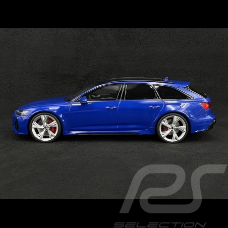Audi RS6 Avant 2020 Bleu Nogaro 1/18 GT Spirit GT854