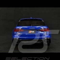 Audi RS6 Avant 2020 Bleu Nogaro 1/18 GT Spirit GT854