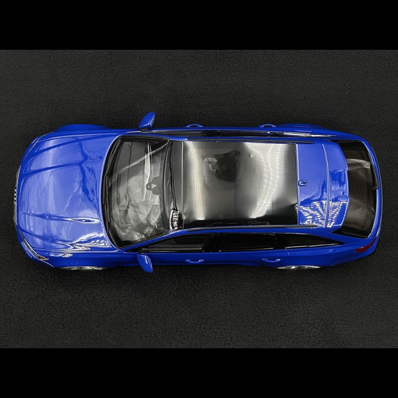 Ixo model GT719 AUDI RS6 PERFORMANCE NOGARO EDITION BLUE 1:18 Modellino