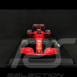 Charles Leclerc Ferrari SF21 F1 2021 n°16 with driver 1/18 Bburago 16809L