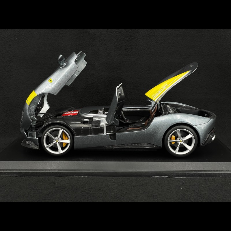 自動車 BBR 1/18 Ferrari Monza SP1 l grey 自動車 BBR 1/18 Ferrari