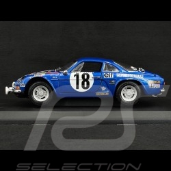 Alpine A110 1600S Monte Carlo 1971 n°18 French Blue 1/18 Maisto 31850