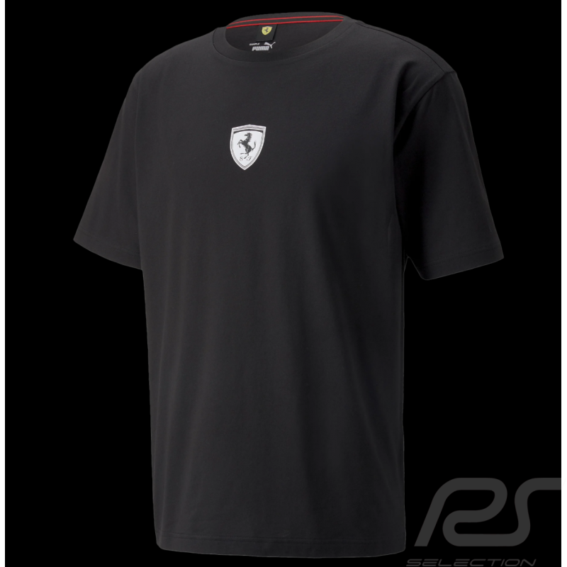 PUMA T-Shirt Scuderia Ferrari Homme XS Black : : Auto et Moto
