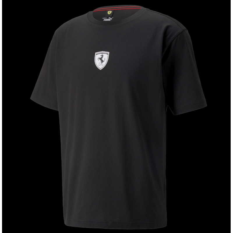 Black Statement - T-shirt men Puma Race Ferrari
