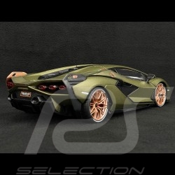 Lamborghini Sian Hybrid FKP37 2020 Vert Draco 1/18 Bburago 11046