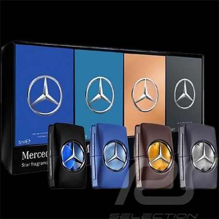 Set of 4 Perfumes 5ml Mercedes men "Mercedes-Benz Man" Mercedes-Benz MBMA521
