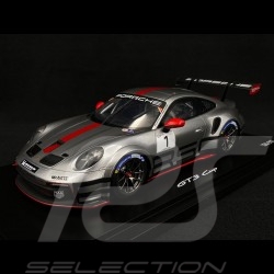 Porsche 911 GT3 Cup Type 992 2021 GT Silver / Guards red 1/18 Spark WAP0211500NGTC