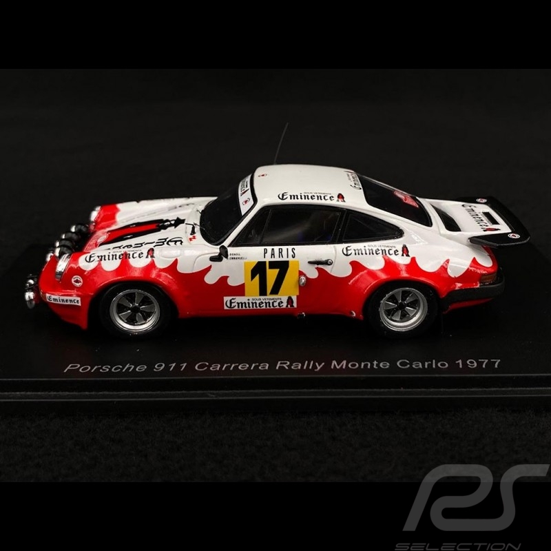 Porsche 911 Carrera n°17 Rallye Monte Carlo 1977 1/43 Spark S6635