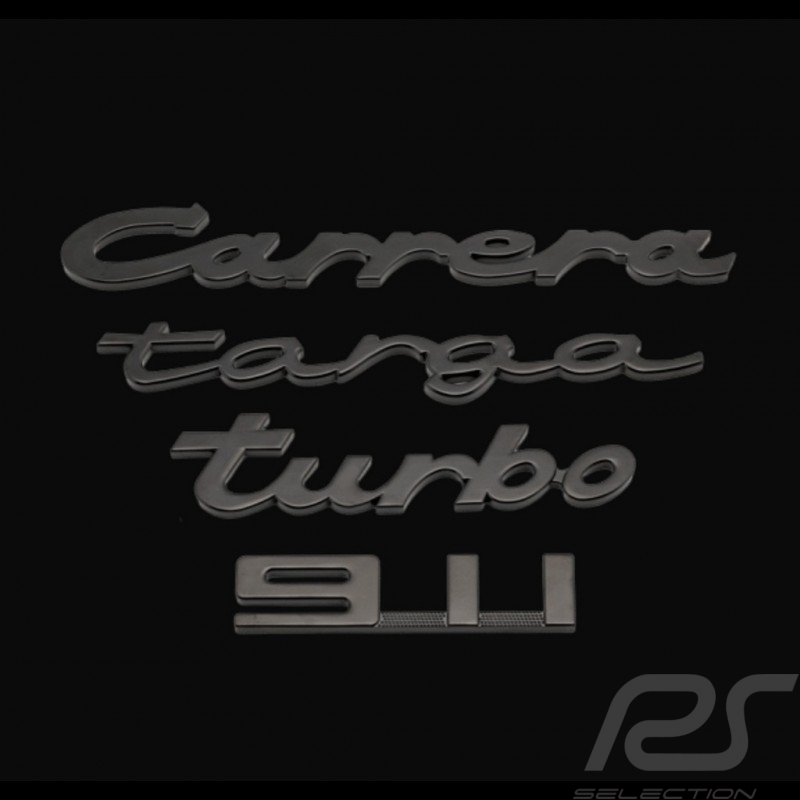 Porsche Magnete Set von 4 Schwarz WAP0502020NSET