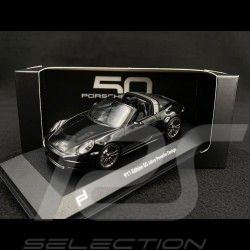 Porsche 911 Targa 4 GTS Type 992 2022 50. Jahre Jubiläum Porsche Design  Schwarz 1/43 Spark WAP0201450NTRG