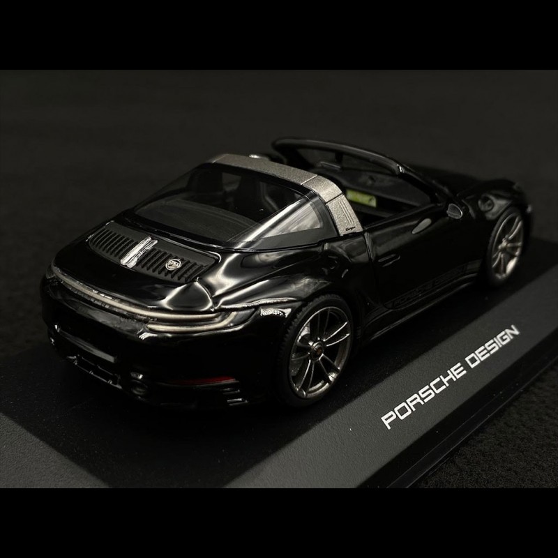 Porsche 911 Targa 4 GTS Type 992 2022 50th Anniversary Porsche Design Black  1/43 Minichamps WAP0201450NTRG