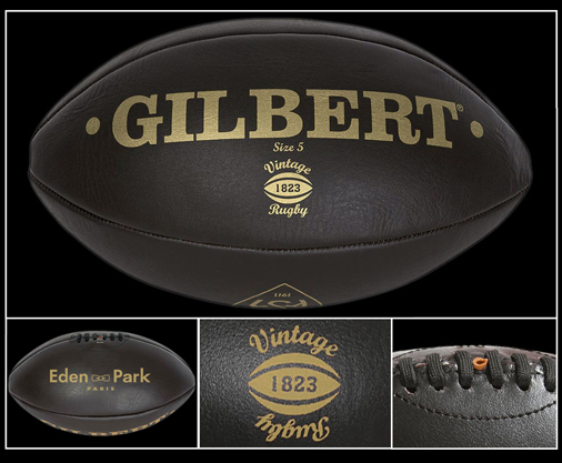 Ballon de rugby bleu x Gilbert – Eden Park