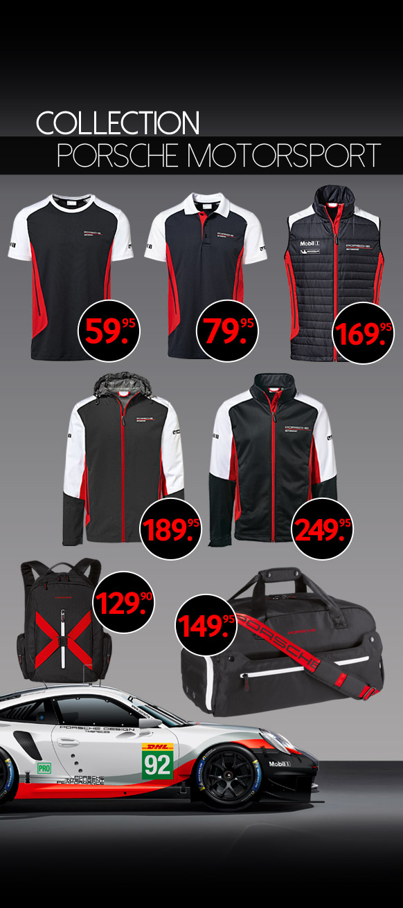 Vêtements Porsche Motorsport