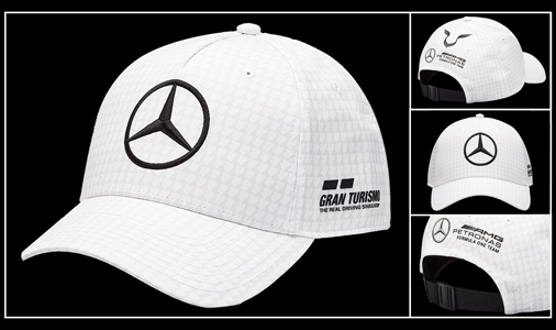 Casquette Mercedes AMG F1 Lewis Hamilton Bleu 701223402-007 - Mixte