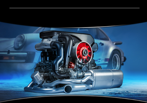 Porsche 911 Turbo Engine