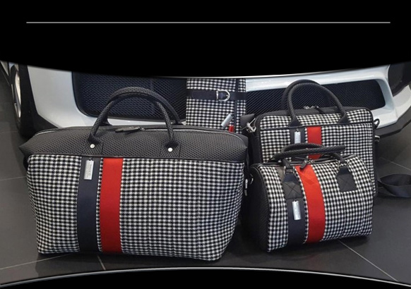 Back in Stock Pepita Luggage