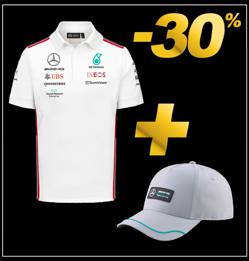 Casquette Mercedes-AMG Petronas F1 Team Noire 701202231-001