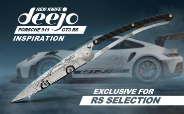 New Deejo Knife Inspiration Porsche 911 GT3 RS - Porsche & More Special Prices : up to -60% - New Porsche x Smeg Home Appliance