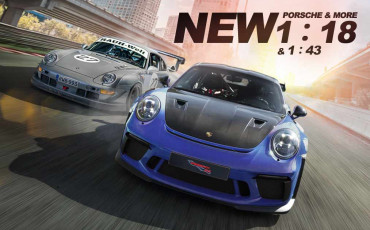 New Porsche & More 1 : 18 & 1 : 43 Models - Maserati Watches : up to -50% - Halloween Selection : up to -70%