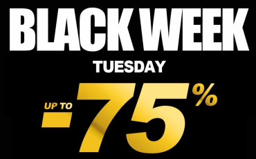Black Week : Tuesday - up to -75%