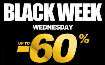 Black Week : Wednesday - up to -60%