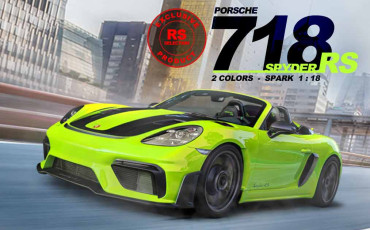 Porsche 718 Spyder RS Weissach 2024 1 : 18