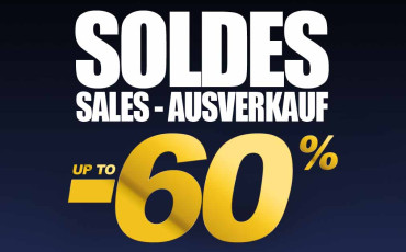 Soldes - Sales - Ausverkauf : Up to -60% !