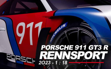 Porsche 911 GT3 R Rennsport 2023 1:18 - New McLaren F1 Shoes - New Porsche & More 1:18 Models