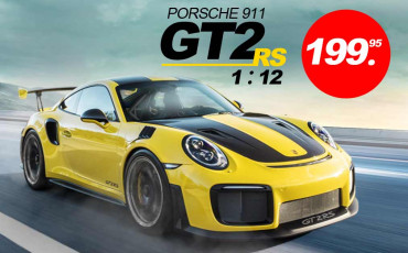 Posche 911 GT2 RS 1 : 12 - New Ferrari Leather Wallets - McLaren & Red Bull : up to -75%