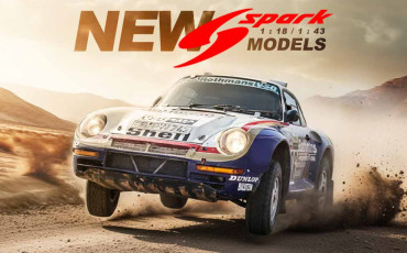 New Spark 1 : 18 & 1 : 43 Models - Ferrari Silk Ties : -80% discount - Porsche Clothing & Accessories : up to -60%