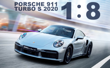 New Porsche 911 Turbo S 2020 1 : 8 - New Ferrari Clothing & Accessories - New Haas X Godzilla F1 Japan GP