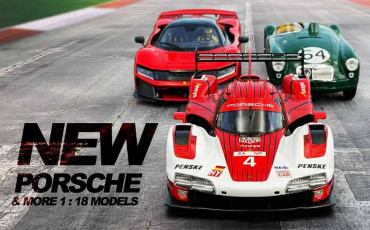 New Porsche & More 1:18 Models - New Porsche Luftgekühlt Collection - Premium Indoor Car Covers